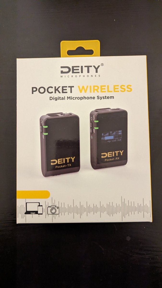 smartphoneyt's tweet photo. Got @deitymicrophone pocket wireless for my YouTube channel videos. Initial testing is positive. I have Diety VO-7U, Diety vmic D3 and pocket wireless with me and hope Diety can send vmic D4 for review.
#tech #audiophile #YouTubers #YOUTUBE https://t.co/Bprsf2hVDb