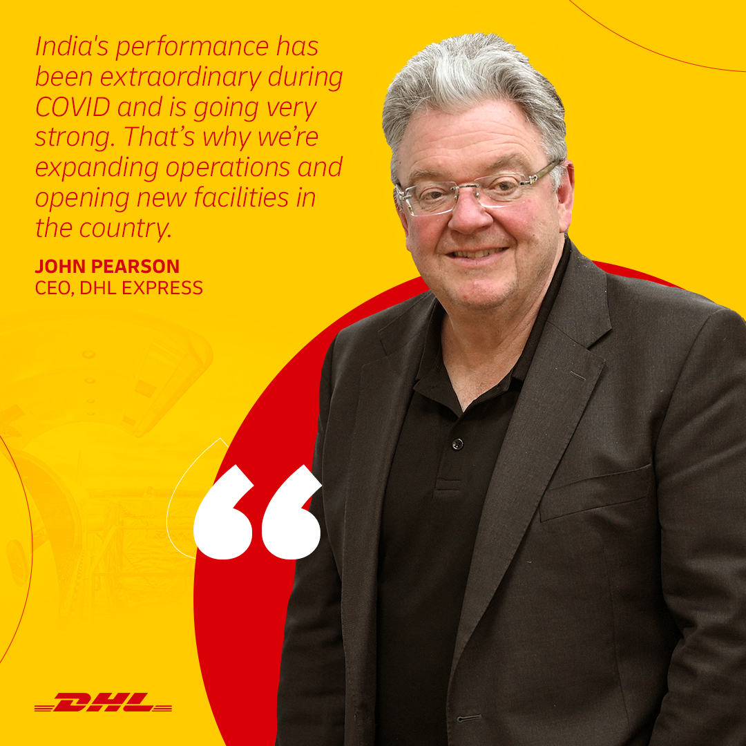 DHLExpressIndia's tweet photo. #DHLExpressIndia takes pride in becoming a powerful driver of economic growth through its extensive network and ease of cross-border movement. Despite the global epidemic, the country has seen an increase in aircraft movement. https://t.co/8Y8snj4Kml