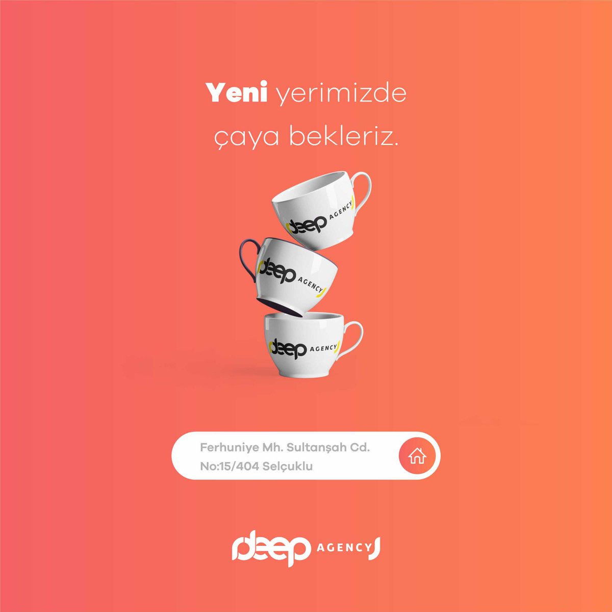 ☕ Yeni yerimize çaya bekleriz.