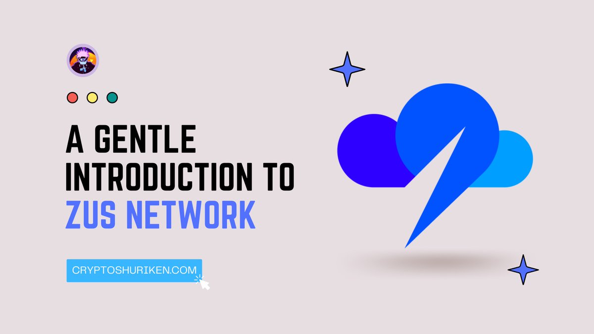 Providing blazing-fast &amp; enterprise-grade Decentralized Storage solutions is challenging.

✨Enter Züs Network✨ – a dStorage solution that claims to be on par with its centralized counterparts like AWS.

A thread. 🧵

1/28