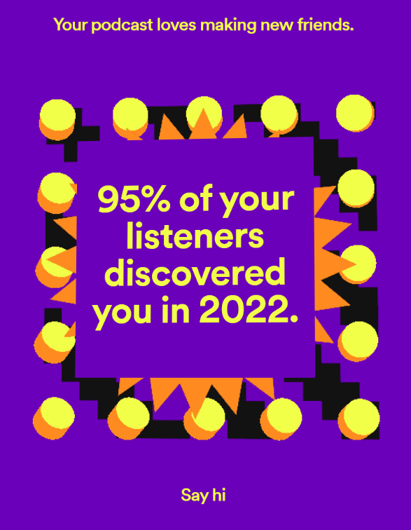 FailedCrits's tweet photo. What a great 2022 its been for us! Thank you all for these awesome stats, and feel free to let us know if you are one of those top listeners 😉

#spotifywrapped2022 https://t.co/vDnb8hCUQG