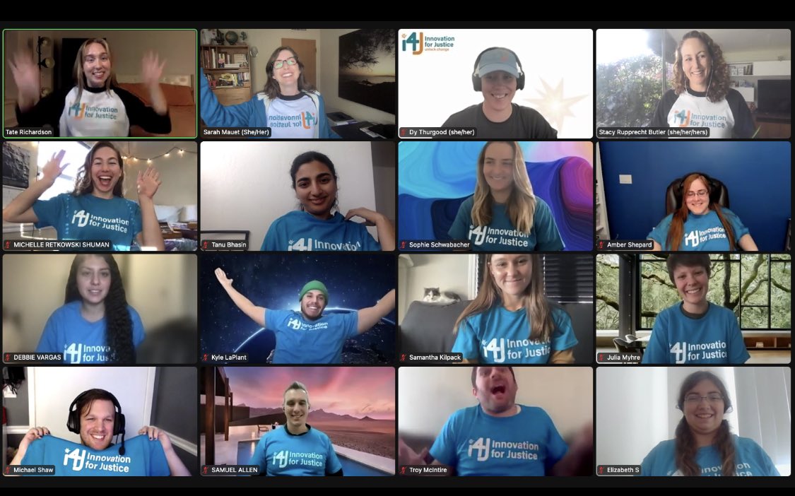 That’s a wrap on #i4J’s Fall 2022 cohort - tackling #health related #justice issues in Utah and Alaska. These amazing humans are the future of a2J: 6 disciplines, incredible spirit of collaboration, relentless effort. 💥