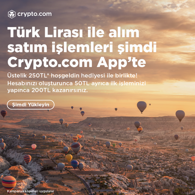 cryptocom's tweet photo. Uygulamamızı Türkiye'de kullanmak isteyenlere sesleniyoruz! 🇹🇷

Artık Türk Lirası ile kripto para alım satımı yapabilirsiniz. Üstelik herhangi ek bir işlem ücreti ödemeden. TRY fiat cüzdanınızı şimdi yükleyin