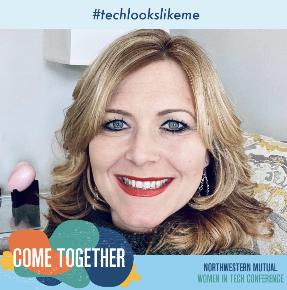 Jamers1731's tweet photo. I’m excited to attend the @NM_Financial #WomeninTech conference today.
So many talented women coming together to support and empower women technologists.
#techlookslikeme #cometogether https://t.co/9LeqLWVIxO