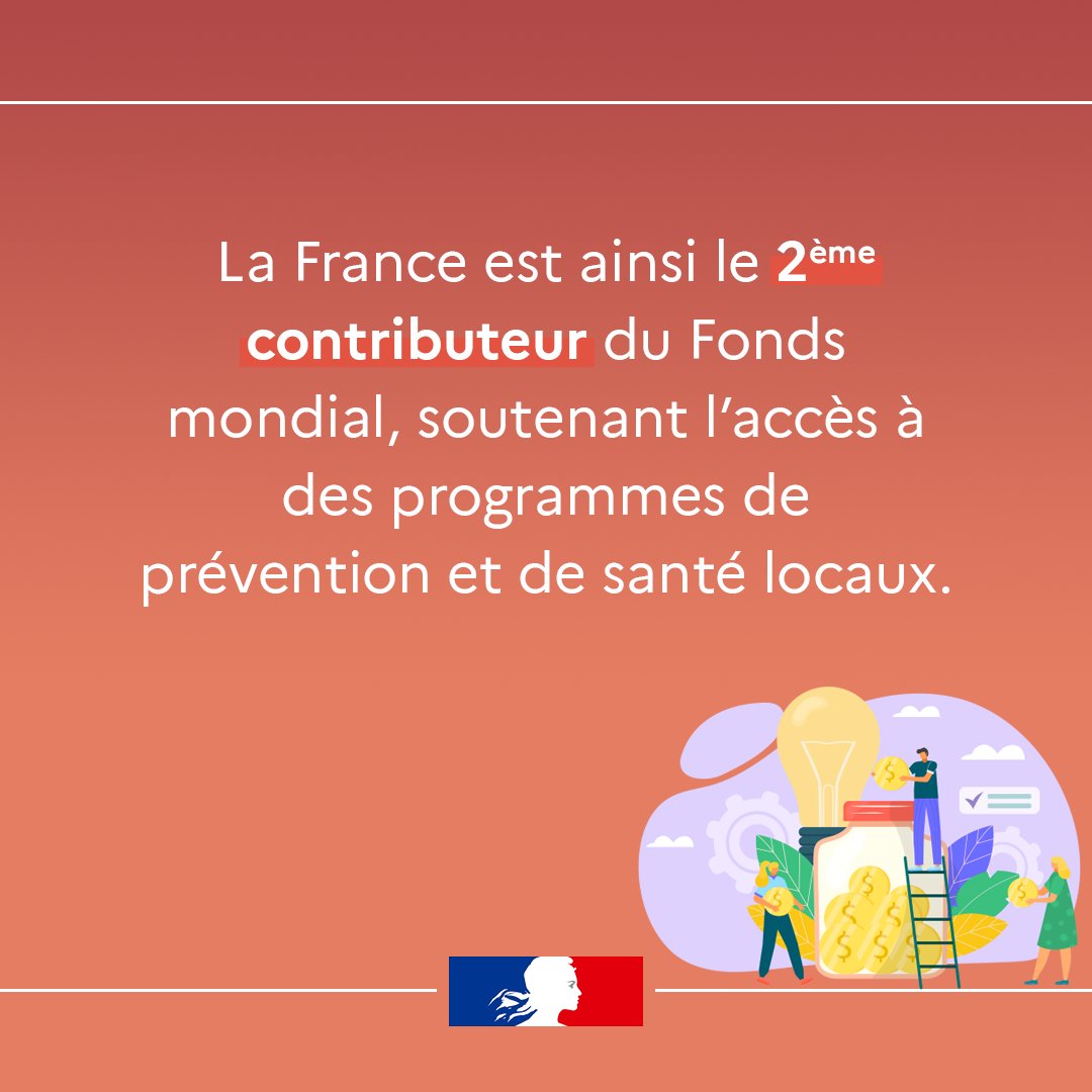 Sante_Gouv's tweet photo. #WorldAIDSDay | La lutte contre le VIH/#Sida se fait aussi grâce à la coopération internationale. 

Depuis + de 20 ans, la 🇫🇷 est particulièrement mobilisée à l'international pour un accès équitable à tous aux traitements et à la #prévention.

@francediplo