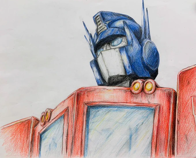 #トランスフォーマー ハッシュタグでエンブレム付くのか笑ビースト覚醒の予告映像が解禁されるからかな?楽しみだなついでに絵を再掲 