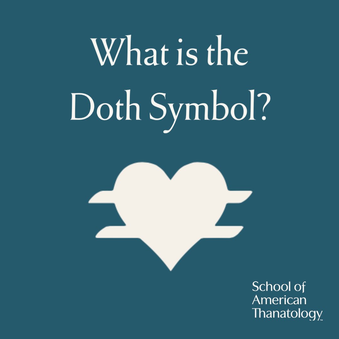coleimperi's tweet photo. The Doth is a symbol of balance required in the art and science of deathwork. #schoolofamericanthanatology #deathwork #tanatología #deathcompanion https://t.co/txX0hOlJMh
