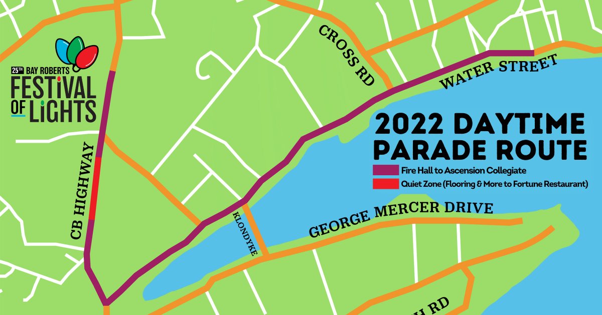 Town_BayRoberts's tweet image. It's a busy weekend in Bay Roberts!
🎅🏼 The Santa Claus Parade is taking place on SATURDAY, Dec. 3 at 10am! It will be covered LIVE on @Eastlink Community TV.
🎄 The Nighttime Illumination Parade is taking place on SUNDAY, Dec. 4 at 6:30pm!
🔗 bayroberts.com/2022-christmas…