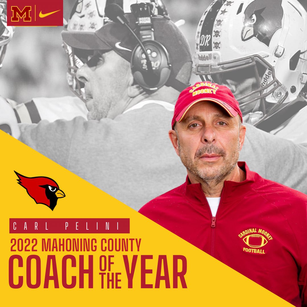 Congratulations to our man, <a href="/CoachCarlPelini/">Carl Pelini</a>! After two hard seasons, the vision is coming to fruition! NO ONE cares more for their players and puts in more time than Coach Pelini! Thank you, coach!
