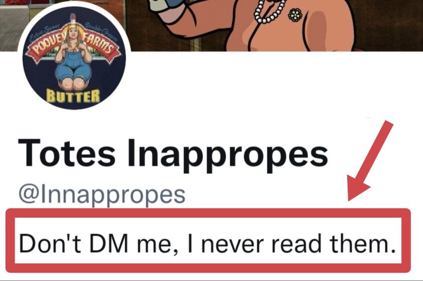 Totes Inappropes tweet media