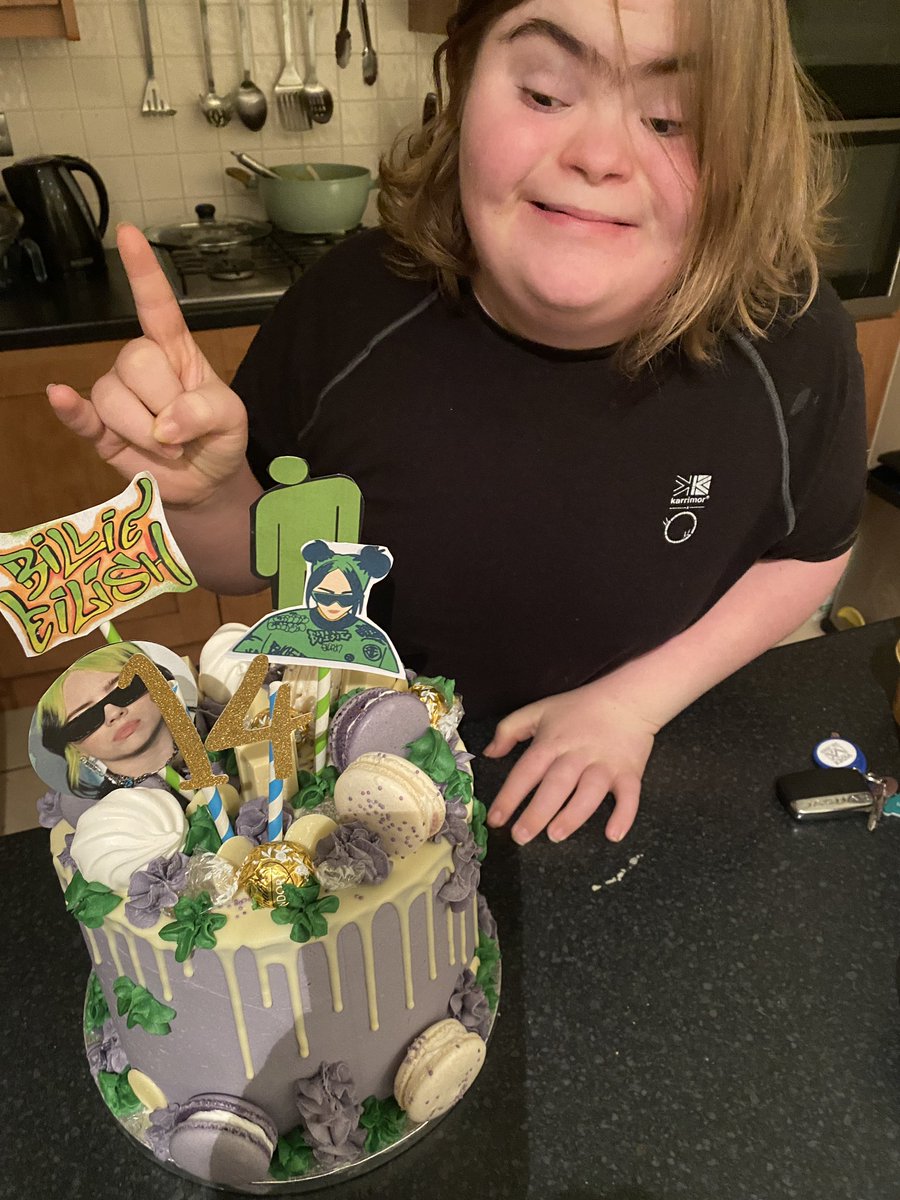 See the ability not the disability..happy birthday son