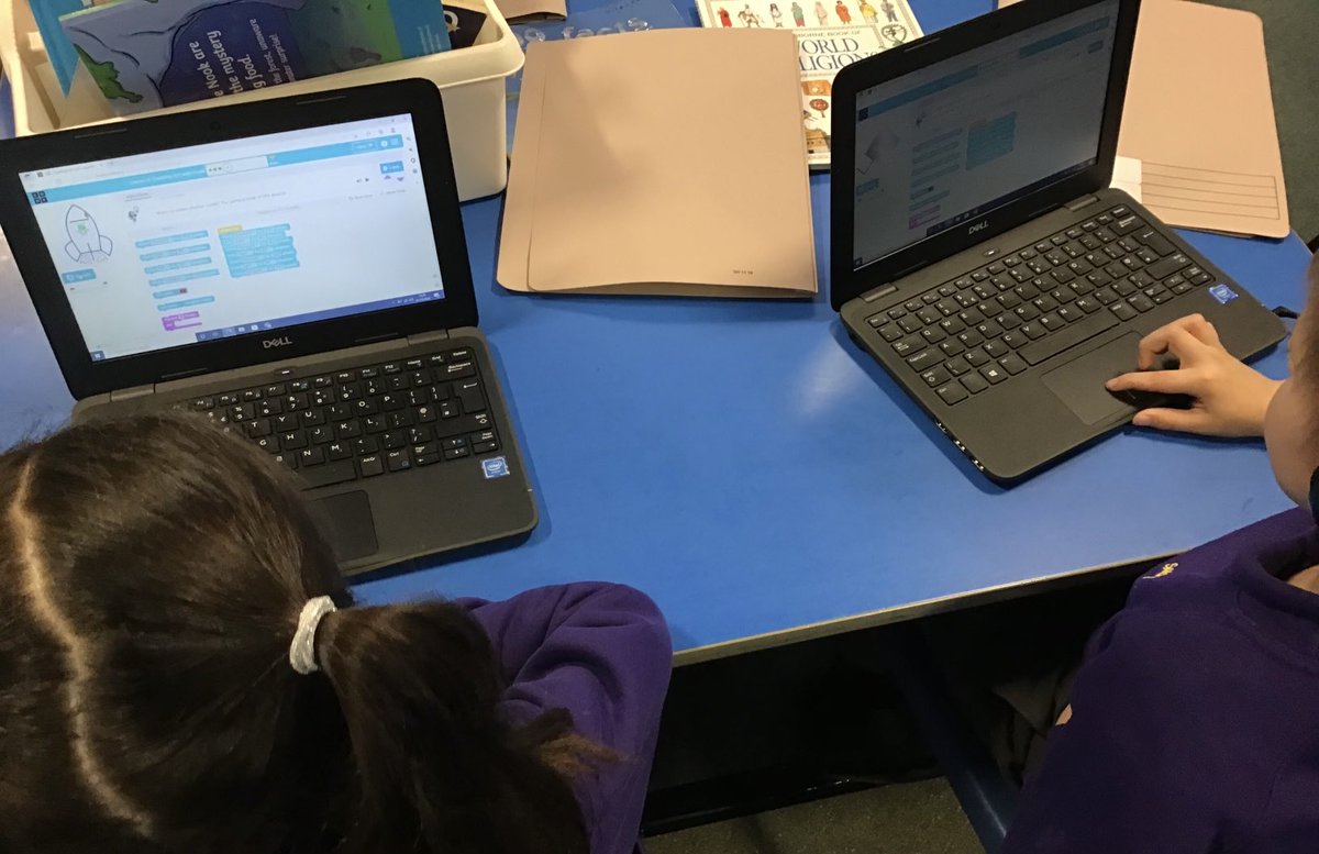 Y3SPCEDS's tweet photo. Our Year 3 children are thinking like Computer Scientists today and are continuing to build on their coding skills.  ⁦⁦@codeorg⁩ ⁦@SPCEDS⁩ ⁦@DHTSPCEDS⁩ https://t.co/XzoVH5S05f