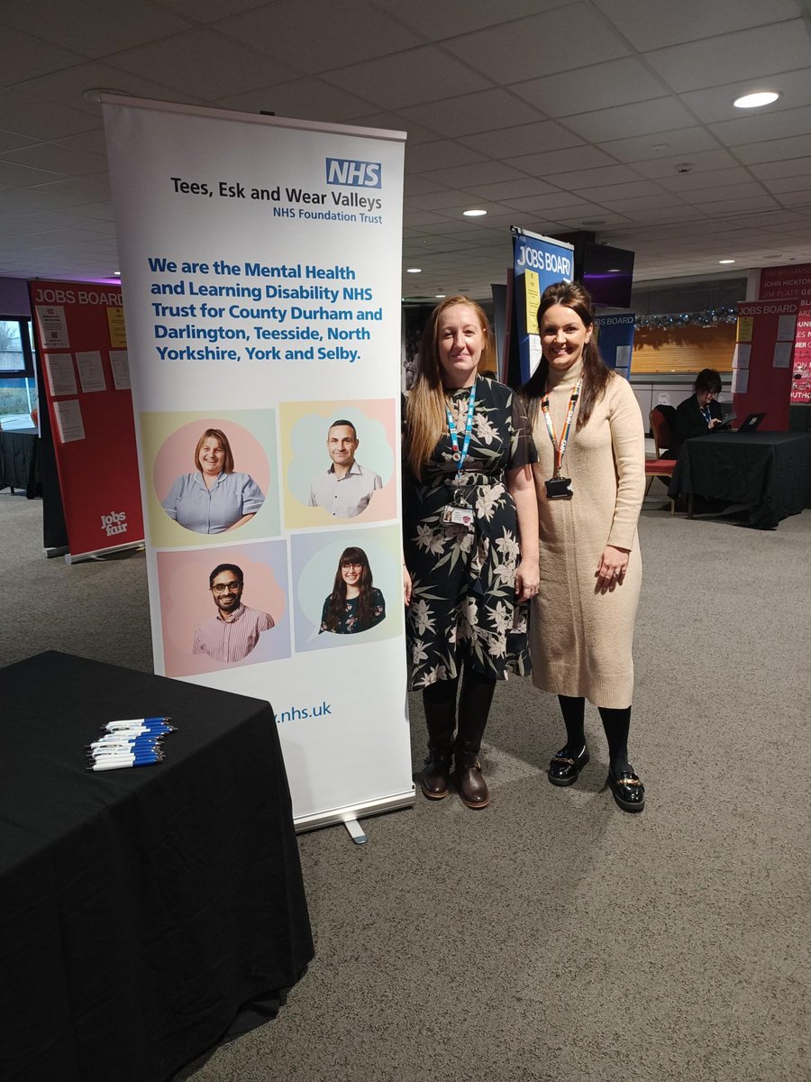 Our wonderful recruitment team and Senior Admin Manager at the recent <a href="/Boro/">Middlesbrough FC</a> job fayre. If you want to join our fantastic team in Ridgeway at Roseberry Park Hospital, please get in touch <a href="/TEWV/">Tees, Esk & Wear Valleys NHS Foundation Trust</a> <a href="/TEWV_careers/">TEWVcareers</a> <a href="/NaomiLonergan/">naomi lonergan</a>