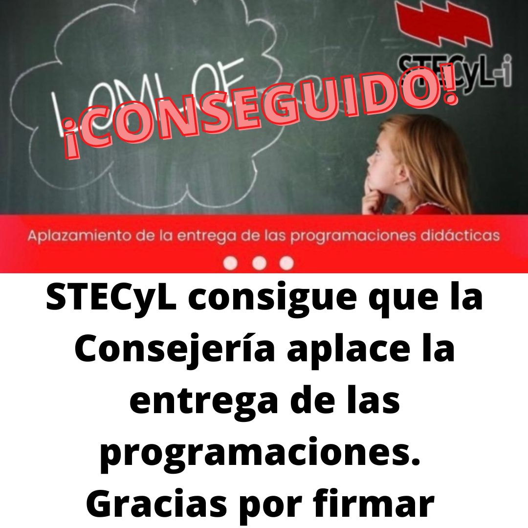 STE_VALLADOLID's tweet photo. #STECyL resuelve, #SiempreATuLado
Gracias por firmar! Hoy #EsTuTurno para seguir luchando por tus derechos laborales @SindicatoSTECyL https://t.co/pP46kbKXxe