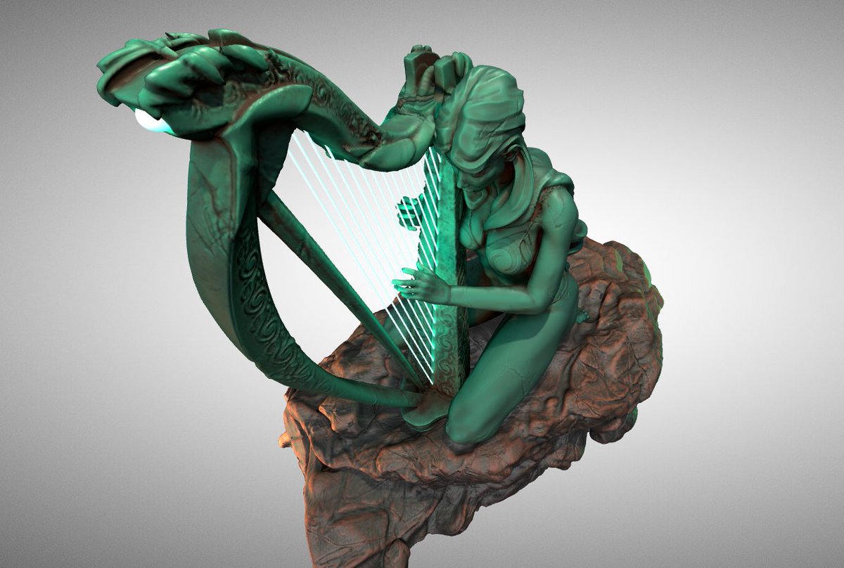 brianlife's tweet photo. Im grateful to be one of the Top 50 "Creators of the Metaverse" @metamundo_co . "Harp Song" my latest 3D NFT is now on Exhibit in Miami! (details for events in thread) View the NFT here, click to be notified once it's minted. #creatorsofthemetaverse https://t.co/XmaMZMJ94y https://t.co/7uiU0QImH1