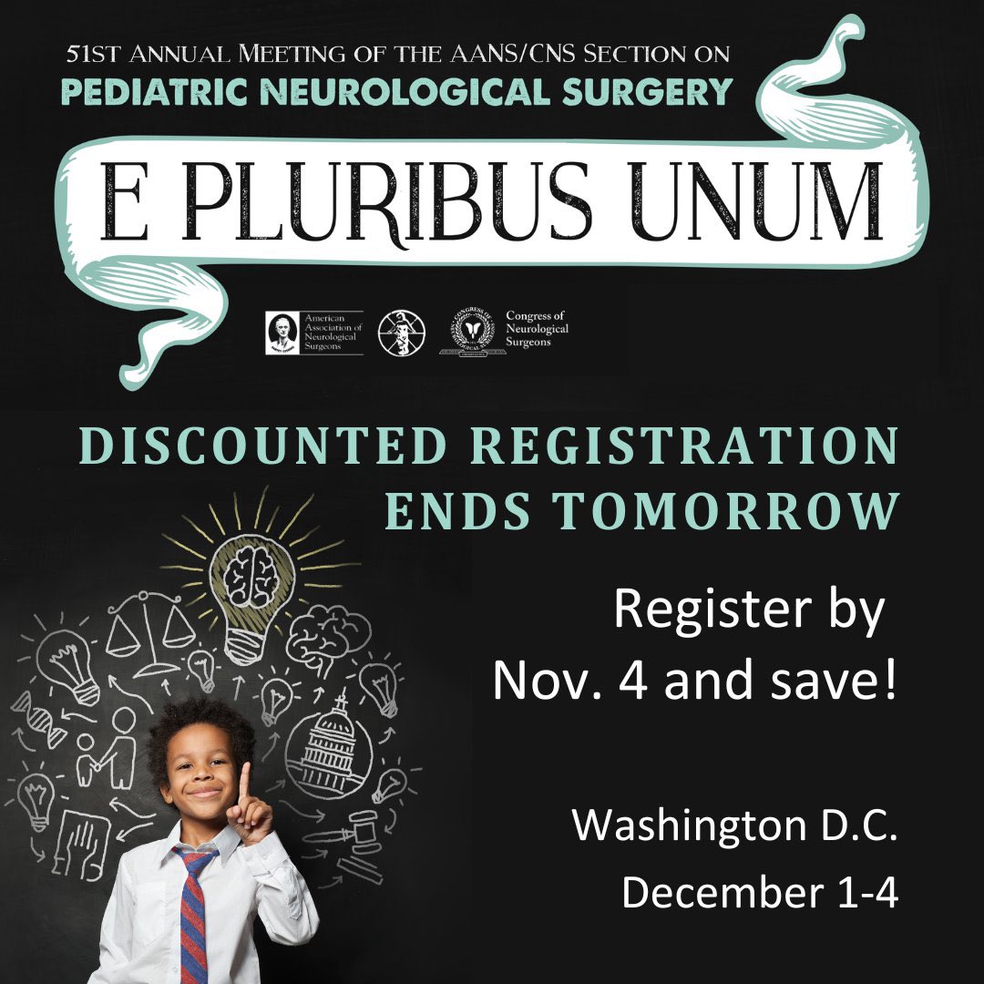 Jennifer Strahle, MD (@strahlemd) on Twitter photo The <a href="/PedsSection/">AANS/CNS Peds Section</a> annual meeting starts today! Proud of our <a href="/WashUNeurosurg/">WashU Med Taylor Family Department of Neurosurgery</a> team who is presenting 4 talks and 7 posters. Looking forward to a great meeting. @pugazenthi_s <a href="/PeterHYangMD/">Peter H Yang</a> @snehamichaela <a href="/ramagiri_sruthi/">Sruthi Ramagiri</a> <a href="/PanShelei/">Shelei Pan</a> <a href="/kenzieL6/">Mackenzie Lemieux</a> <a href="/DianeAumMD/">Diane Aum MD</a> <a href="/MdLimbrick/">Dave Limbrick, MD, PhD</a> The <a href="/PedsSection/">AANS/CNS Peds Section</a> annual meeting starts today! Proud of our <a href="/WashUNeurosurg/">WashU Med Taylor Family Department of Neurosurgery</a> team who is presenting 4 talks and 7 posters. Looking forward to a great meeting. @pugazenthi_s <a href="/PeterHYangMD/">Peter H Yang</a> @snehamichaela <a href="/ramagiri_sruthi/">Sruthi Ramagiri</a> <a href="/PanShelei/">Shelei Pan</a> <a href="/kenzieL6/">Mackenzie Lemieux</a> <a href="/DianeAumMD/">Diane Aum MD</a> <a href="/MdLimbrick/">Dave Limbrick, MD, PhD</a>