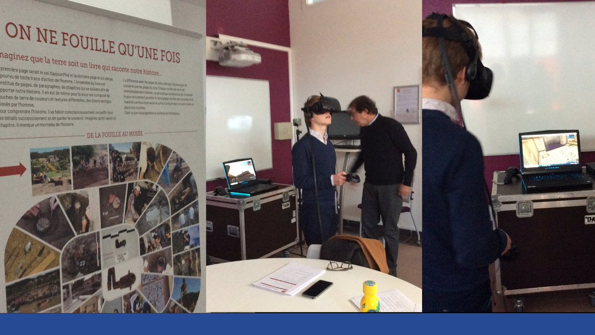 L’association <a href="/ScienceAnim/">Instant Science</a>, installée pour l’occasion à l’<a href="/upvd1/">Université Perpignan</a>, vous propose de tester un outil de réalité #virtuelle : l’#application Javols VR. Participez à une visite virtuelle du site de Javols organisée autour de 7 points d’intérêt...