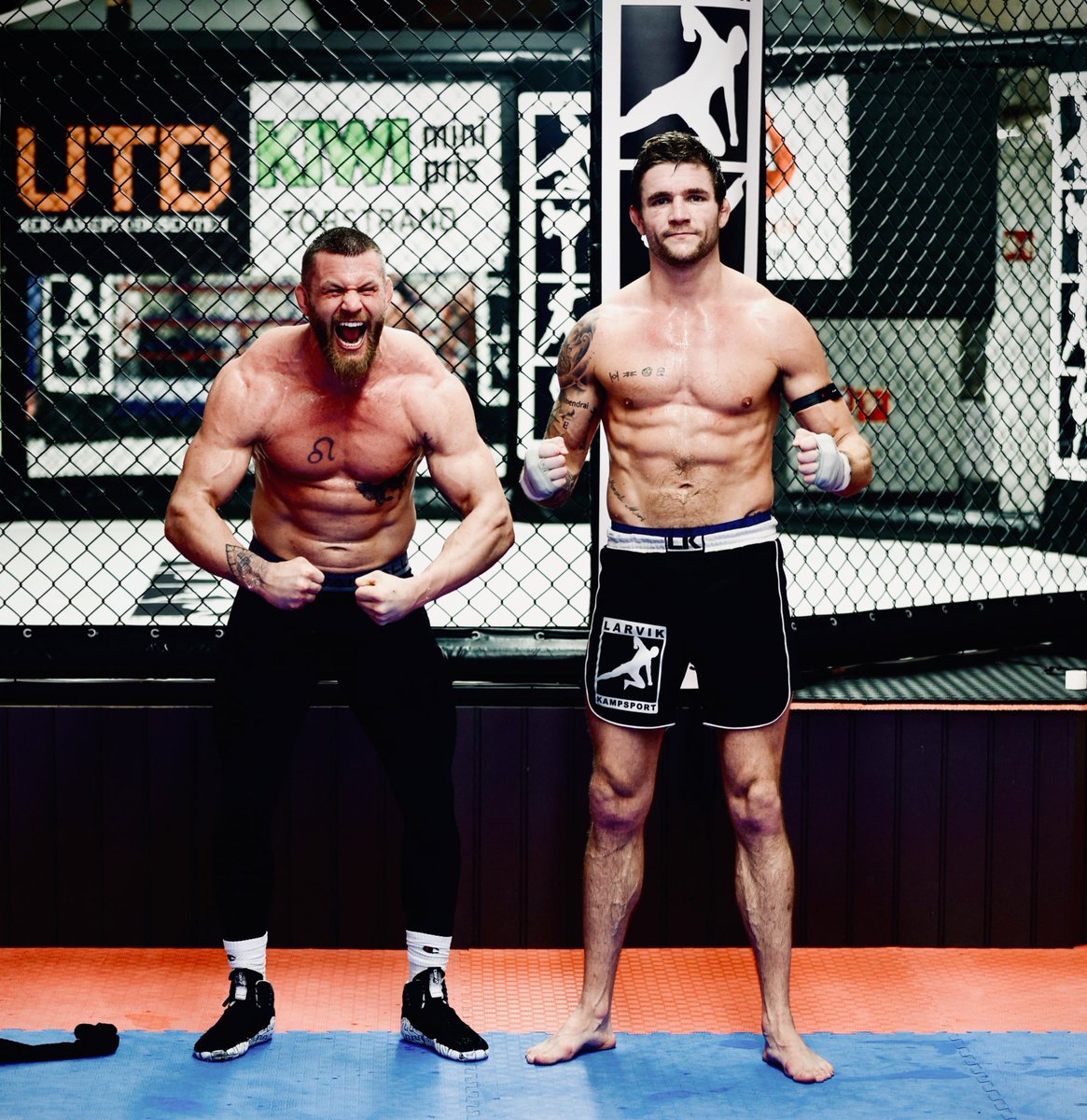 Vi gønnær på ⚔️ Finland here we come! 

Live på Viaplay 10. Desember

#mma #larvik #kampsport #cage56 #norge Vs #finland #helsinki 

📸: @tommysverden