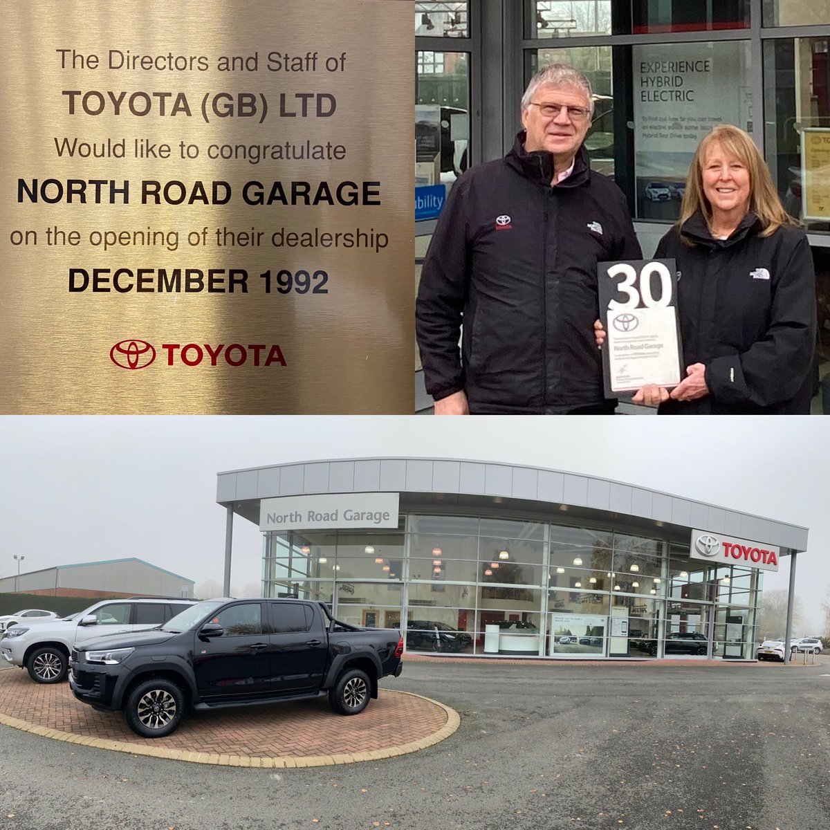 We’ve now been representing @ToyotaUK in Mid Wales for 30 years.