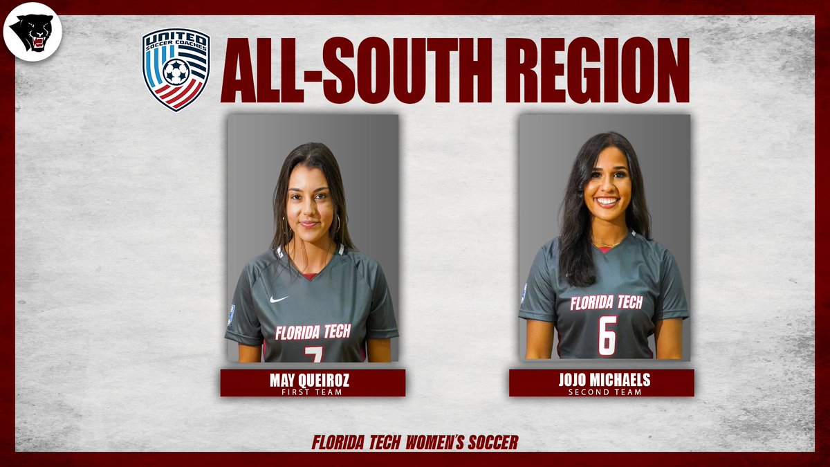 FLTechAthletics's tweet photo. Queiroz and Michaels Among USC All-South Region Honorees

📰 https://t.co/xL1k3f0ZSu

#GoPanthers 🐾 https://t.co/lxV2P3pkof