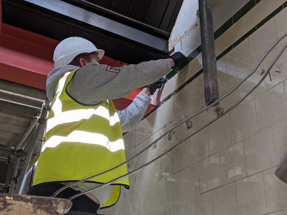 WithingtonBaths's tweet photo. Refurbishment work is very nearly complete on Studio 1. 

It's now all hands on deck for the last bits of glazing, tiling, stained glass and decorating before we resume our classes in there.

Keep your eyes on our social media feeds over the next few days for the re-opening day. https://t.co/KAcbcGtmxZ