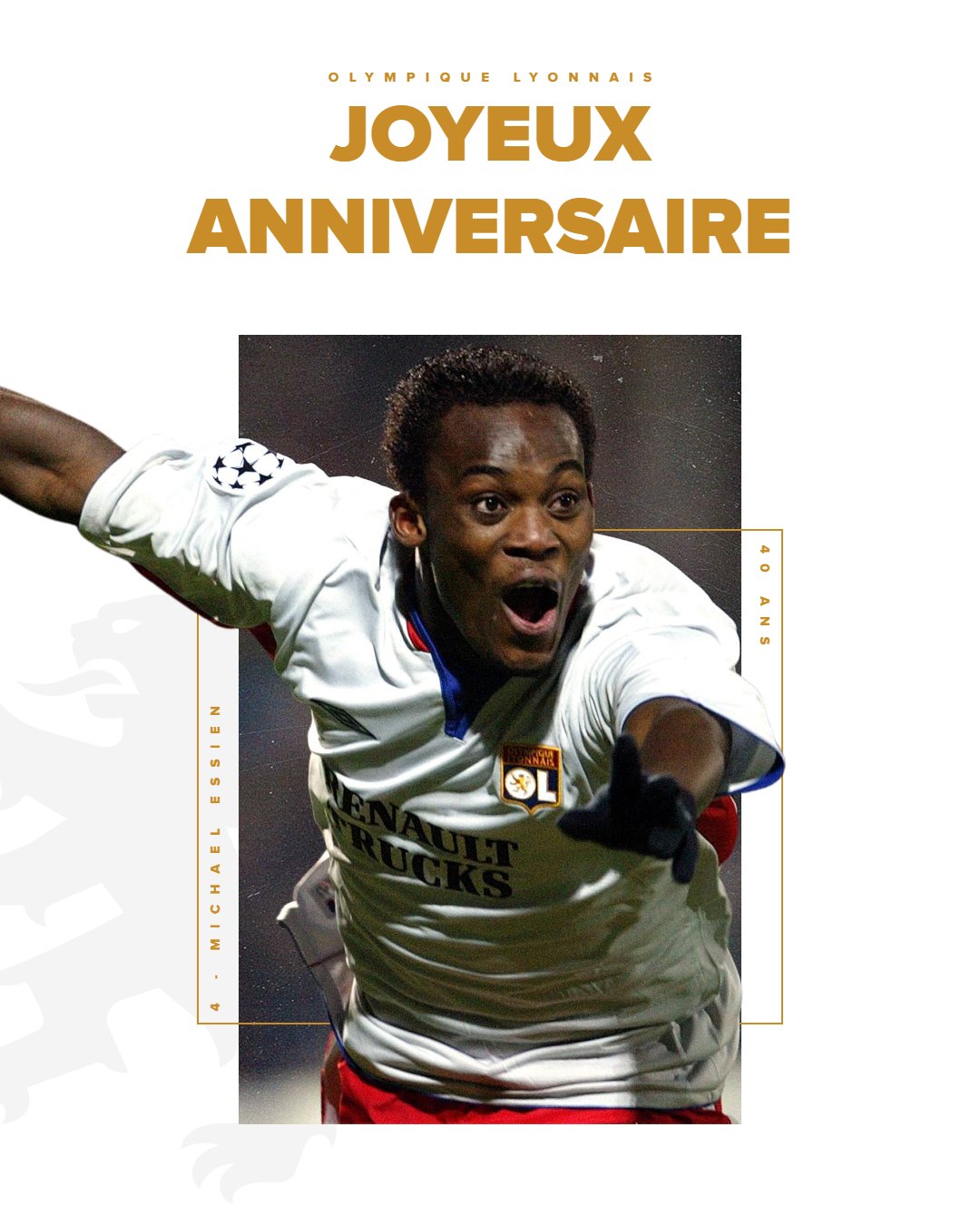 Twitter এ Olympique Lyonnais 𝑈𝑛 𝑑𝑜𝑢𝑏𝑙𝑒 𝑐ℎ𝑎𝑚𝑝𝑖𝑜𝑛 𝑑𝑒 𝐹𝑟𝑎𝑛𝑐𝑒 𝑓𝑒 𝑡𝑒 𝑠𝑒𝑠 𝟺𝟶 𝑎𝑛𝑠 𝑐𝑒 𝑠𝑎𝑚𝑒𝑑𝑖 Joyeux Anniversaire A Notre Ancien Milieu De Terrain Michaelessien T Co G56cobximw ট ইট র