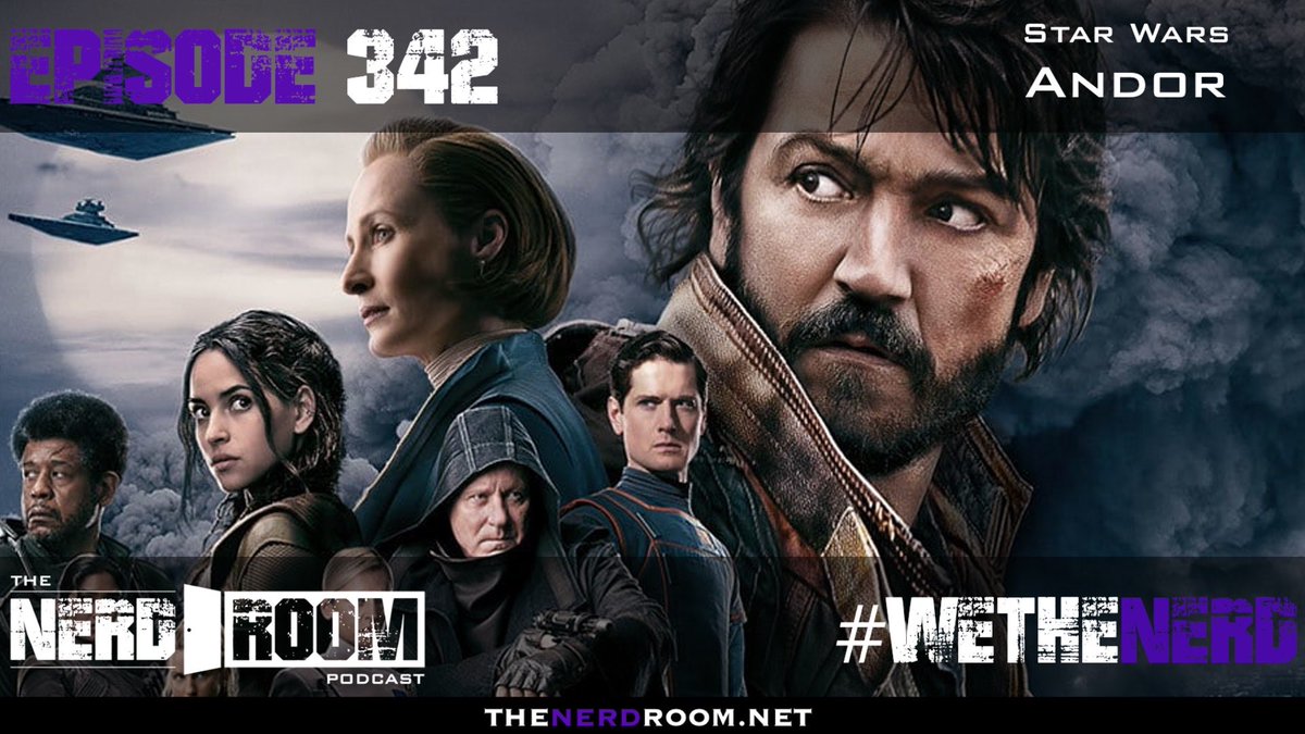 thenerdrm's tweet photo. The Nerd Room opens it’s door to welcome two #StarWars stalwarts in Rik (@CadBanesBounty) of @JTcomlink and Kyle (@TumblingSaber) to discuss the entire #Andor Series! #WeTheNerd

🎧 wherever you plug in! https://t.co/eOJB5P7R9Q