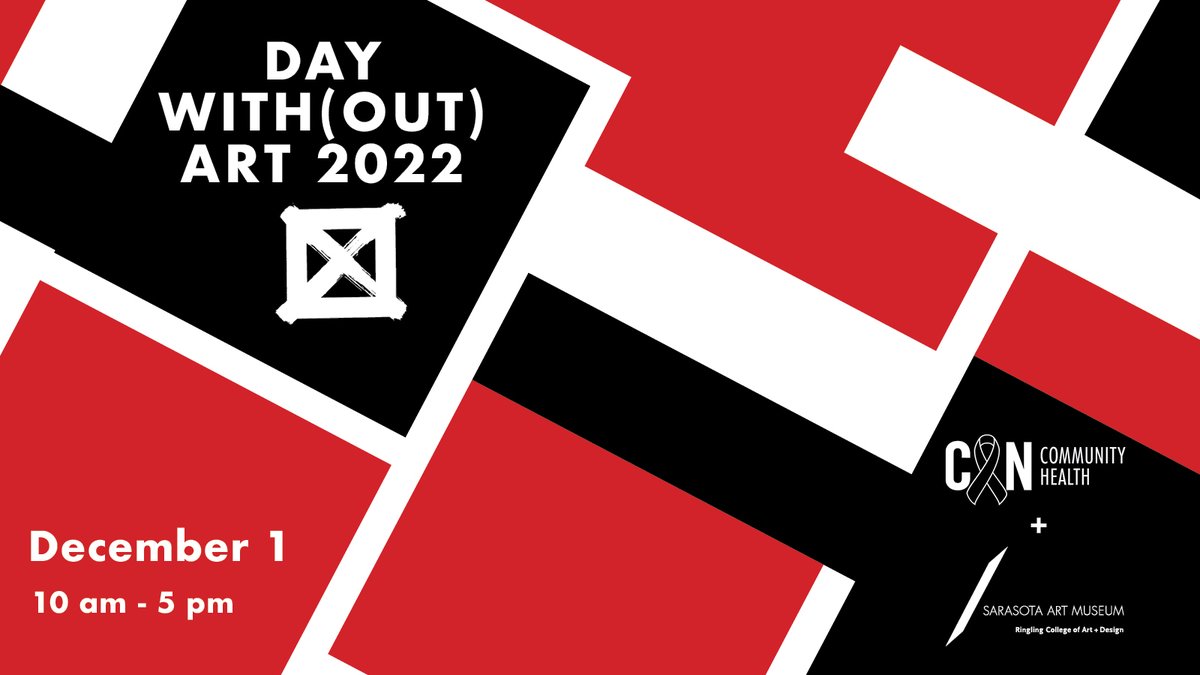 For World AIDS Day, please join us in reflection for Day With(out) Art. To highlight artists affected by HIV/AIDS &amp; artworks focused on the topic, on view today are the SWFL AIDS Memorial Quilt and BEING &amp; BELONGING presented with Visual AIDS.

Learn More: bit.ly/3UoA6Fx