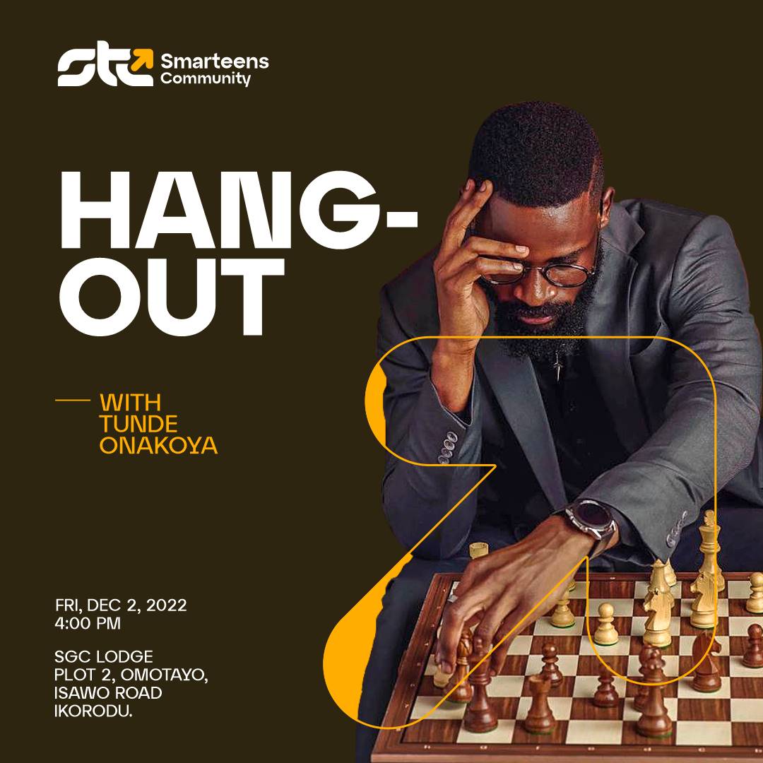 SmarteensCity's tweet photo. We are honoured to host The founder of Chess in Slum Africa,Mr Tunde Onokoya in STc🥳.
Tomorrow says it all, fingers crossed.

#stc #smarteenscommunity #ikorodu #ubuntu #chess #chessintheslum#stciteshangoutwithtundeonokoya https://t.co/q79vSeLxel