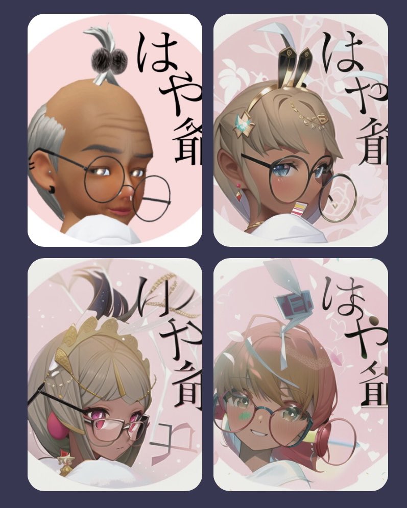 hayaton_boy's tweet photo. AIがイラストにしてくれるやつ、僕もやってみたっ🙌🙌えーはや爺、まさかの女子🤣🤣🤣
#meitu #ゼペット #ZEPETO https://t.co/TvEeOATyEy