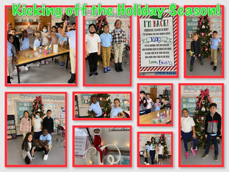 MrsLP_tce's tweet photo. Kicking off the Holiday season with a little STEAM project: Paintball Ornaments! How much paint is needed to create a colorful masterpiece? Keeping up with our ESOL Classroom traditions- Welcome Back, Classroom Elf, Fred! #ITeachESOL #ESOLEngineers #STEAM https://t.co/TttaI7WEOv