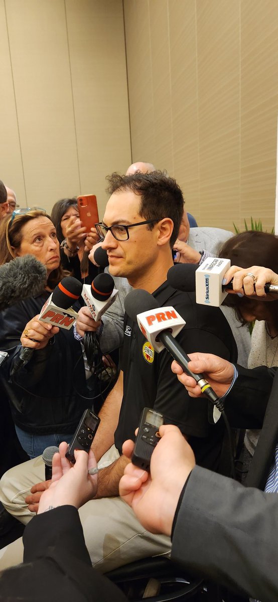 blakeonthemic's tweet image. 2022 Champ @joeylogano talks with the media about his 2022 Championship and looking ahead to 2023. #NASCAR #NASCARAwards #LTR1027