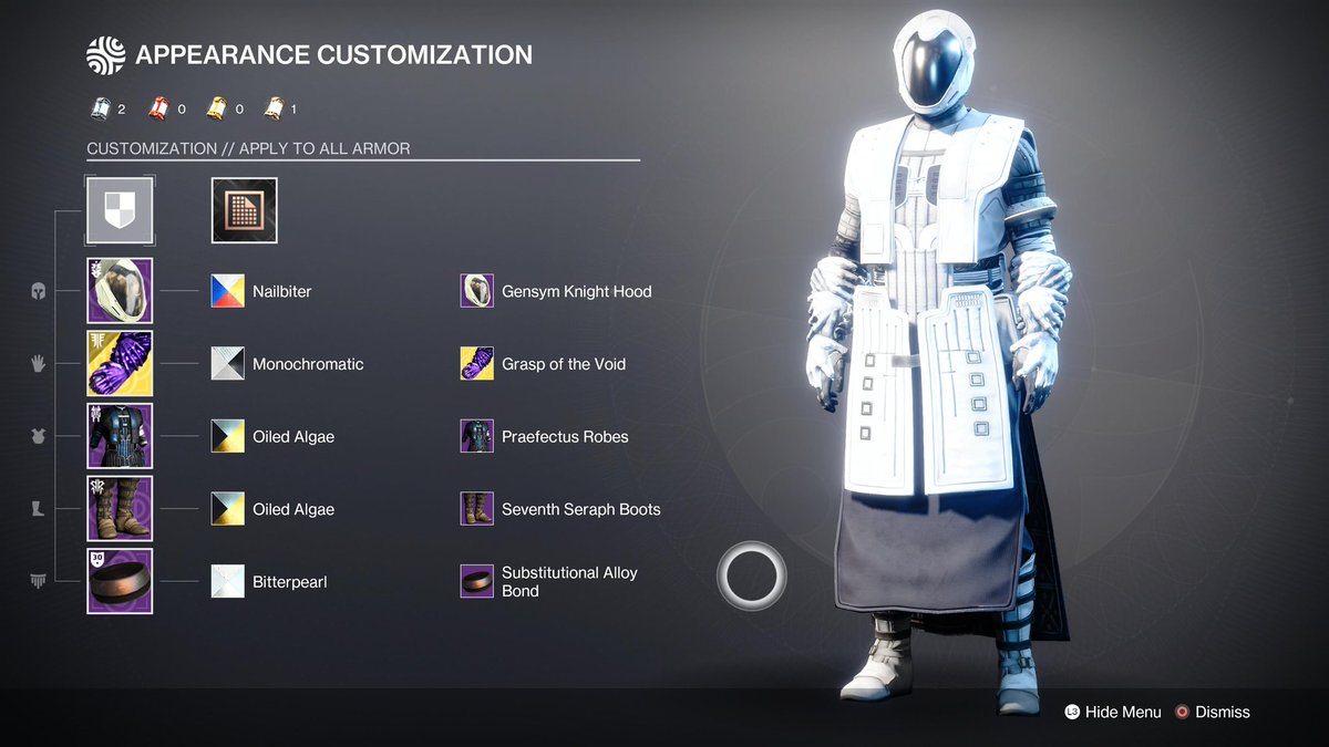 Mondoshawan_D2's tweet photo. Going for a #Dune-inspired look for my #Voidwalker #Warlock. #ThreadsOfLight #DestinyFashion #Dresstiny #WarlockDrip #ArmourSynthesis #Transmog https://t.co/yXpfo3rS5l