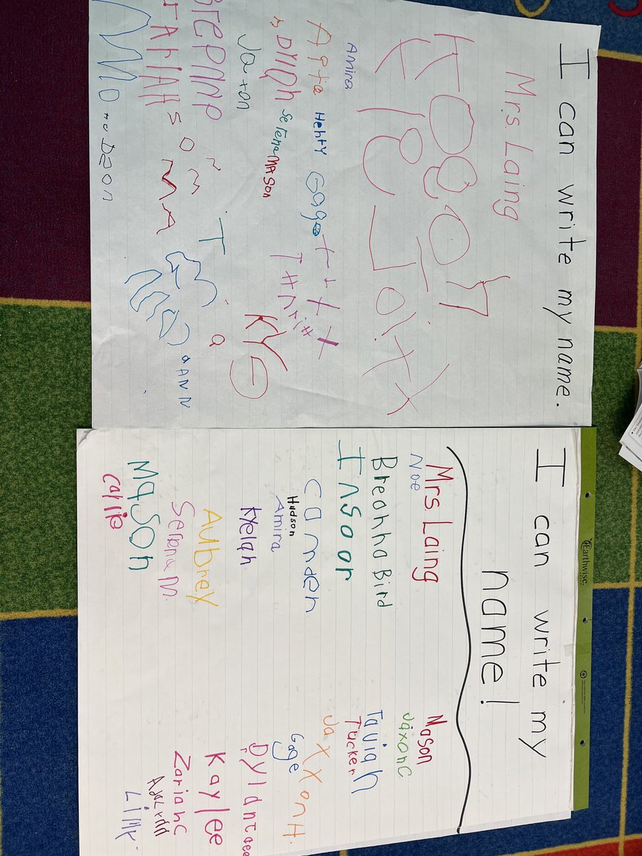 LLOBauer's tweet photo. What a difference a few months make in kindergarten! #kindergarten #thekahokway #renfrorocks #lookatthatgrowth #cusd10 https://t.co/v2cIA7kJ4Q