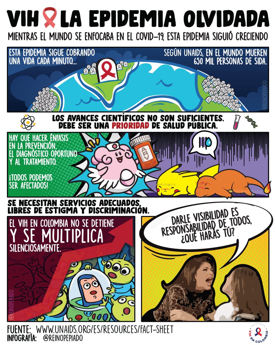 alekojpg's tweet photo. 𝗩𝗜𝗛🎗𝗟𝗔 𝗘𝗣𝗜𝗗𝗘𝗠𝗜𝗔 𝗢𝗟𝗩𝗜𝗗𝗔𝗗𝗔 ¿Cuál es la realidad del VIH? ¿Es una epidemia olvidada?​​​​​​​​ 🤔 ¿Qué opinas tú?⁣⁣⁣
#DiaMundialdelSIDA #LaEpidemiaOlvidada #DiaMundialDeLaLuchaContraElSida https://t.co/SyqaZ90bCO