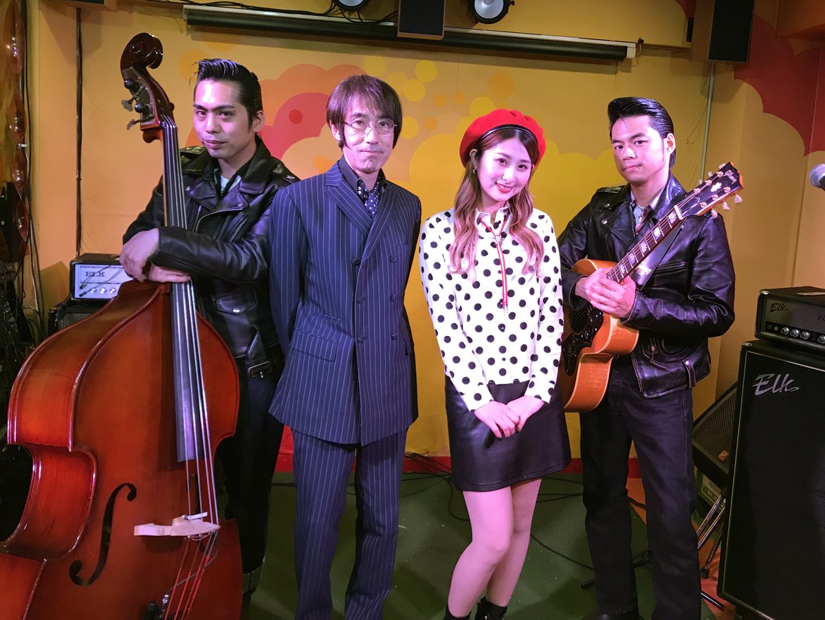 NetvenueTokyo's tweet photo. 『Tone & Manners』ロカビリーNEW GENERATIONというテーマで本日収録しました!
ゲストはThe Biscats!!
編集しまして公開かみんぐすーん・・・
撮影はいつものグリーンアップルさん
#TheBiscats #rockabilly #ロカビリー #netvenue #黒田マナブ https://t.co/uh1Dzjc8U2
