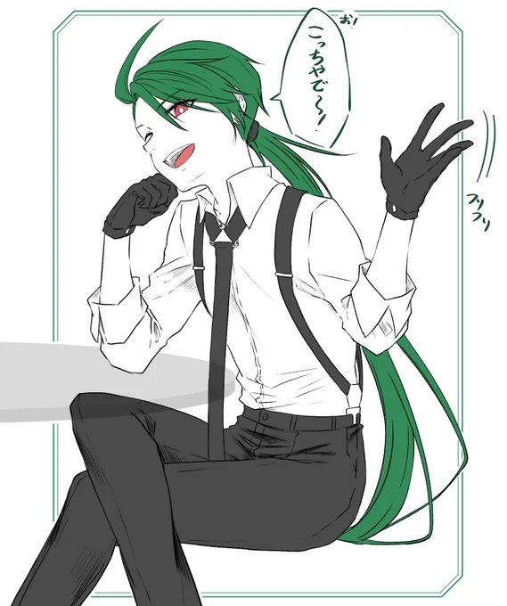 チリちゃんらくがき
やばい(2回目) 