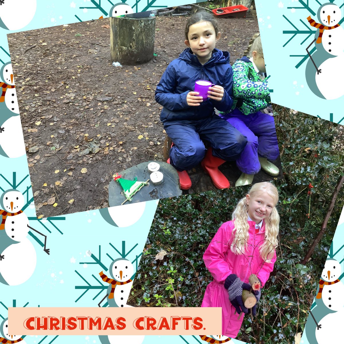 3H had a very chilly session for the first day of meteorological winter. They toasted marshmallows for s’mores and drank hot chocolate with cream, marshmallows and sprinkles. They made some awesome crafts including a reindeer and a Christmas tree. <a href="/TalbotHeathSch/">Talbot Heath School</a> <a href="/THSch_Junior/">TH Junior School</a>