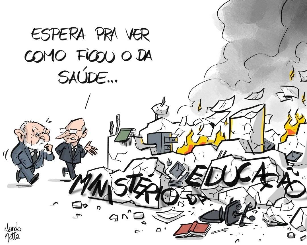 OlaMundoIndica's tweet photo. ✍#charges #nandomotta @desenhosdonando
https://t.co/atHBKO6kPp https://t.co/un9GJu82pE