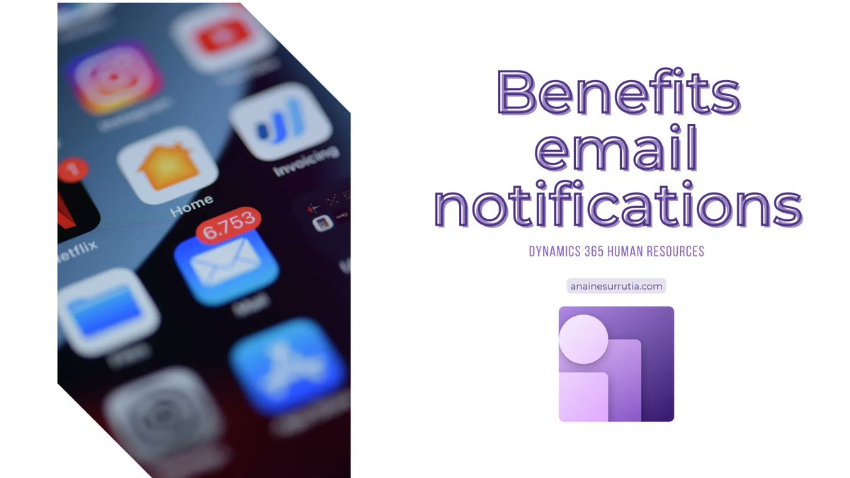 AnaInesUrrutia's tweet photo. It's almost time to choose Benefits for the upcoming year. Do you know that you can send Benefits email notifications through #Dynamics365HumanResources? Yeap, you can do it.
https://t.co/BGWaGD6nZJ https://t.co/9NrBITjstC