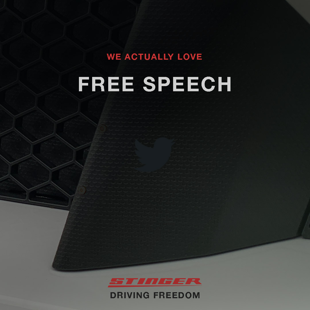 stinger_usa's tweet photo. WE ARE QUITTING FACEBOOK AND INSTAGRAM, NOT TWITTER. Keep it up @elonmusk. 

Subscribe to our NEWSLETTER: https://t.co/N34om6hzi7

Follow us on: https://t.co/p5c52a4T0t | https://t.co/H3HpzAJ2Bg 

Speedtrap protection for high-performance cars https://t.co/SLmq8tfqau