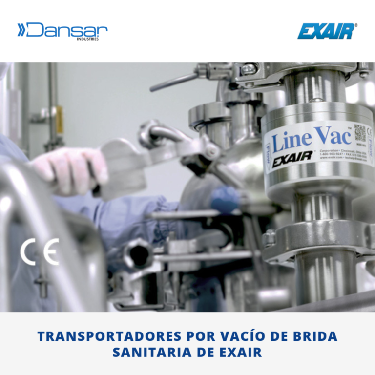 dansarcostarica's tweet photo. El Sanitary Flange Line Vac (transportador por vacío con conexiones sanitarias) de Exair es la mejor manera de transportar material a través de sistemas que requieren una limpieza frecuente u obligatoria. #Dansar #Exair #Industria #CostaRica
https://t.co/ZqaKJ6Yz37 https://t.co/0LrHXzn6Xx
