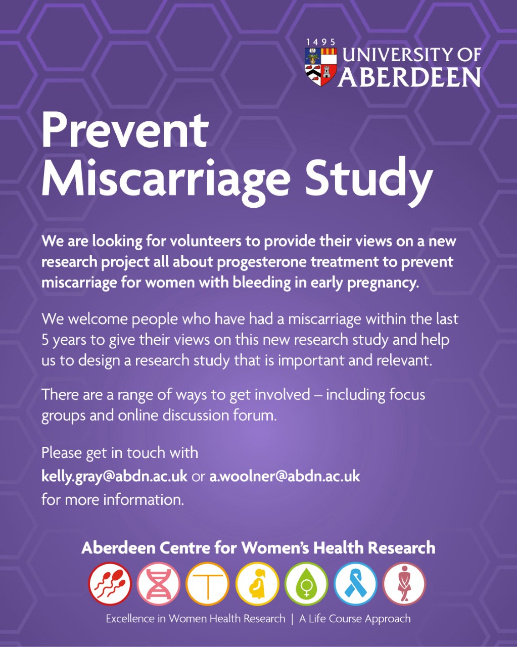 Aberdeen Centre for Women’s Health Research on Twitter "We are looking
