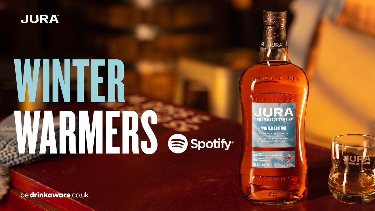 jurawhisky's tweet photo. We've put together a Winter Warmers playlist so you can pair your cosy nights in with some snug songs.
Check it out: https://t.co/ryfYhmHYAb https://t.co/RvK51yCXG8