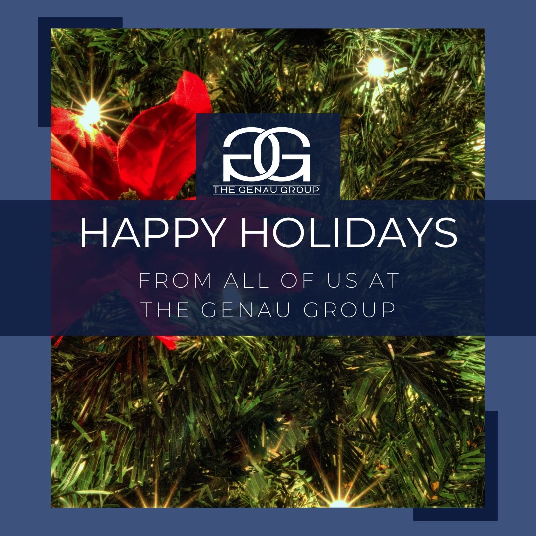Only 24 more days until Christmas! From our family to yours, we wish you peace and joy this holiday season! #TheGenauGroup #Christmas2022 #CountDownToChristmas