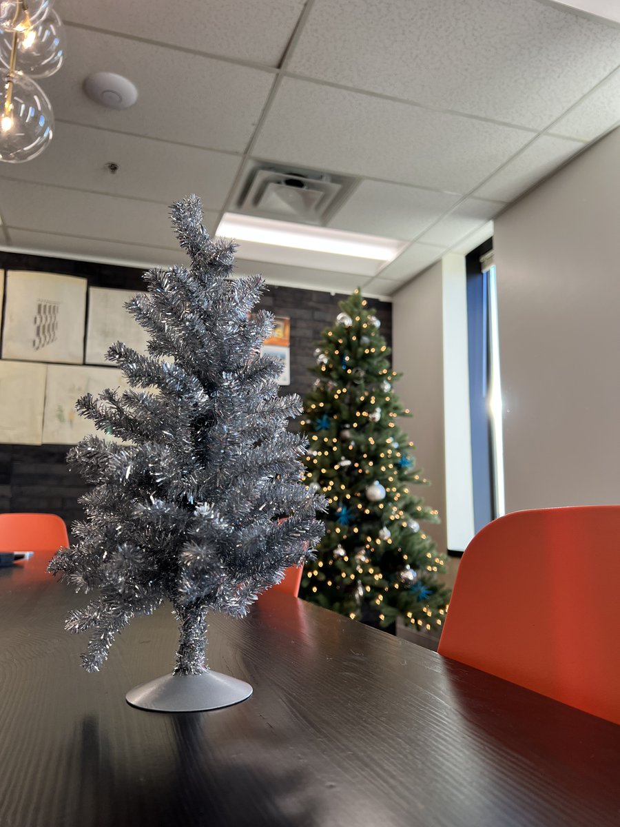 Big tree, little tree, deadline anxiety.  
–A Christmas Poem. 
#agencylife