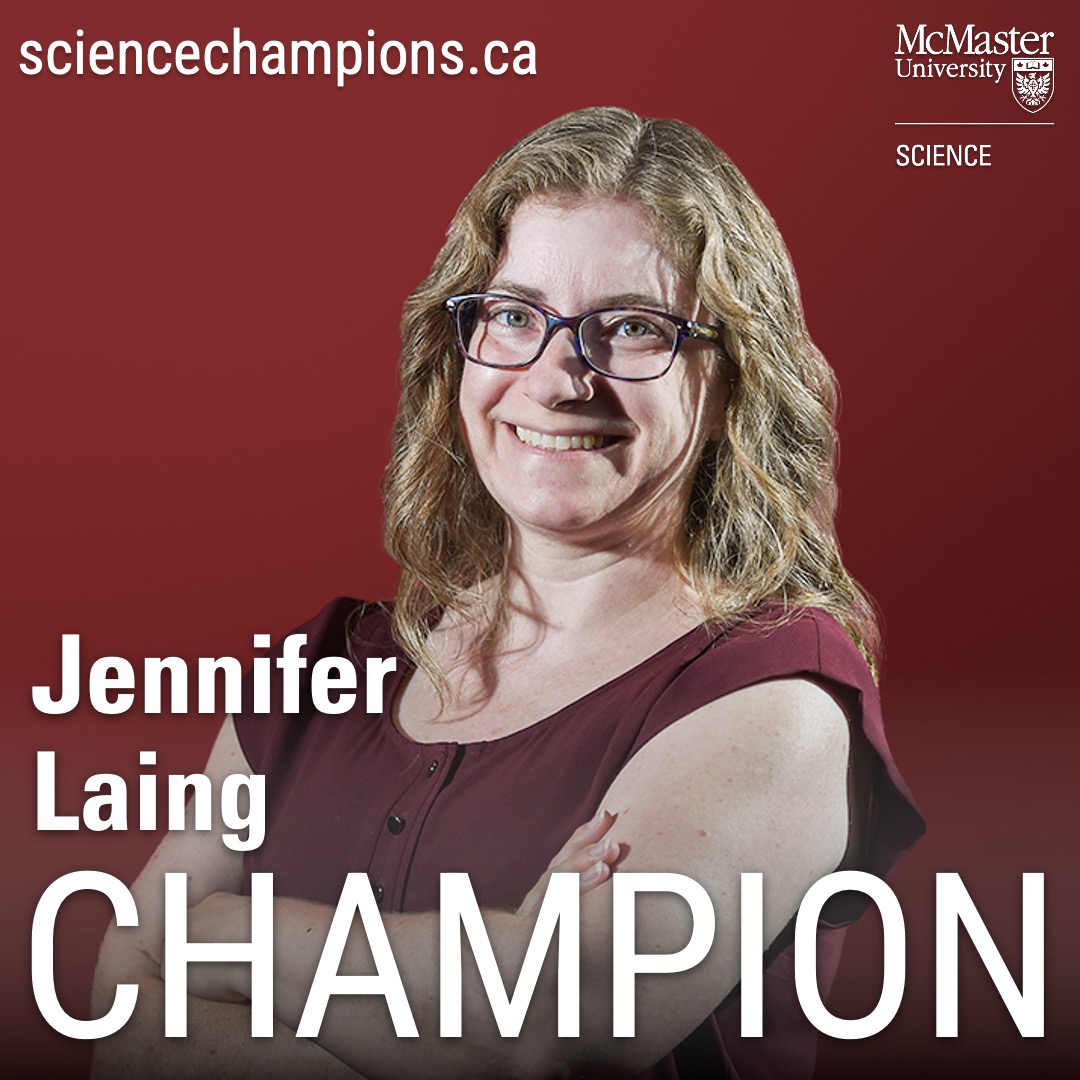 McMasterScience's tweet image. Jennifer Laing champions science as a presenter at the W.J. McCallion Planetarium. Jennifer introduces the galaxy&apos;s far reaches to our next generation of scientists and delivers custom tours.

Visit sciencechampions.ca to learn more.

#mcmasterscience #sciencechampions