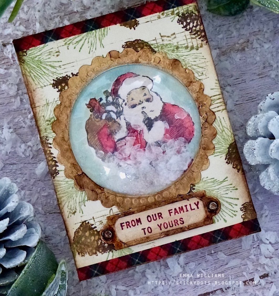 stampers_anon's tweet photo. 🎁🎅🏼 NEW #timholtzstamps Darling Christmas—love this set so much! the images are super detailed + are perfect to use w/the @sizzix Collector die set, which is exactly what @artymiss did to make these ‘shakety shake’ gift card holders, ready to hand out at Christmastime🎄🦌 https://t.co/cNkzsAxa3E