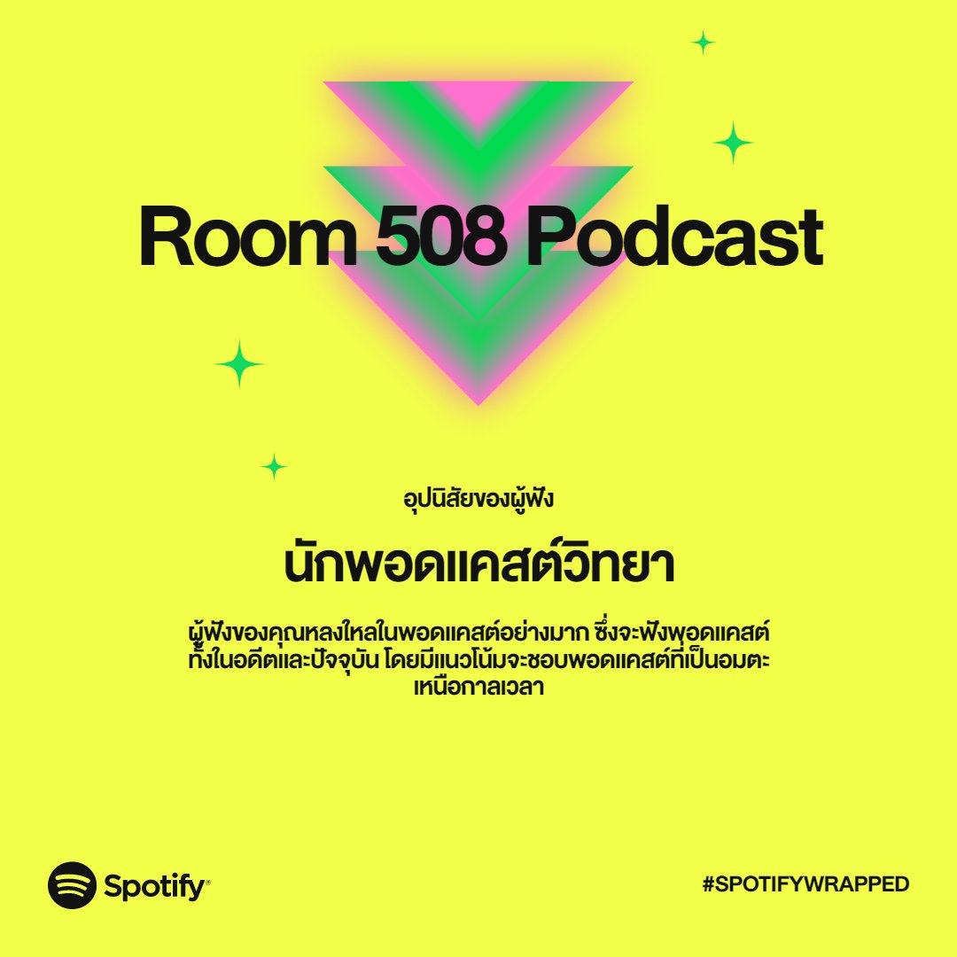 room508podcast's tweet photo. ขอบคุณผู้ฟังทุกท่านมากครับ #SpotifyWrapped ในทุกๆปี ก็จะเหมือนเป็นกำลังใจอันยิ่งใหญ่ของเราในการทำ Podcast ต่อไป

และไม่ใช่แค่บน Spotify เราอยากขอบคุณเพื่อนๆผู้ฟังในทุกๆ Platform ด้วยนะครับ แล้วก็อย่าลืมกด Like กด Share กด Subscribe Youtube Room 508 กันด้วยนะครับ 5555

#room508 https://t.co/sMLQCGhL8a