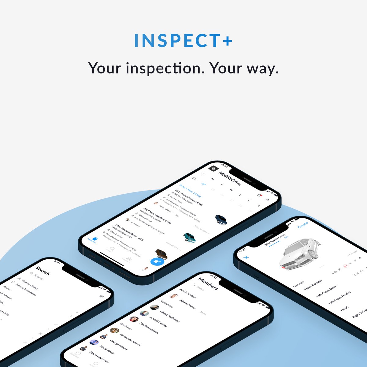RyetsHQ's tweet photo. Your inspections, your way. Pick paper-eliminating tools. Go faster than ever. Get organized. INSPECT+ unmistakably you.
Download now: https://t.co/LU1TDlhfok
#IOS #inspectplus #vehicleinspection https://t.co/zsOAH23b4J
